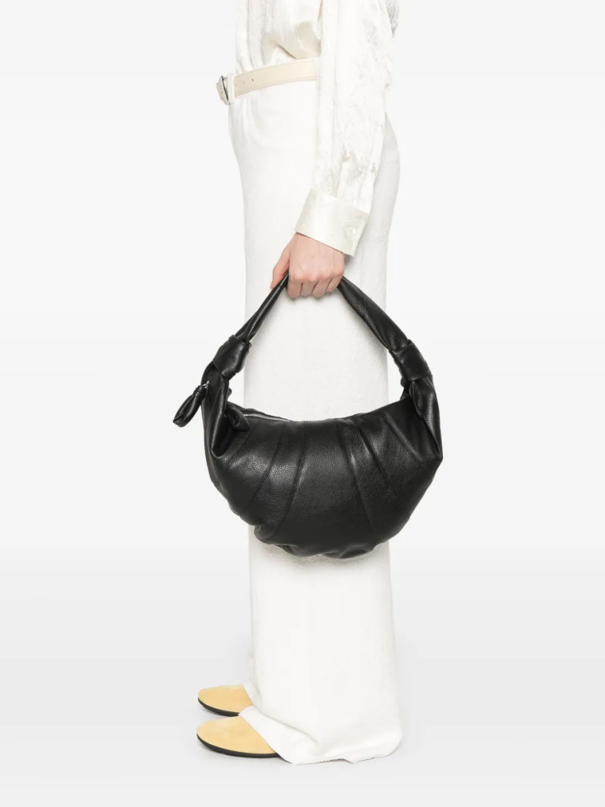 Black Fortune Croissant shoulder bag 2