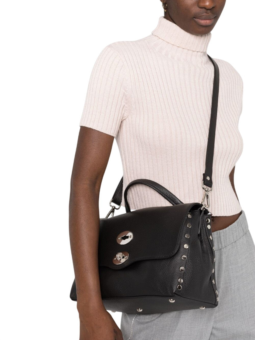 Black Postina Daily Small Satchel 5