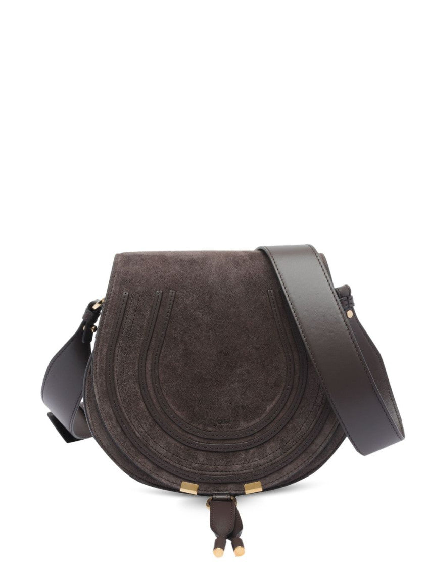 Dark Brown Marcie Crossbody Bag 1