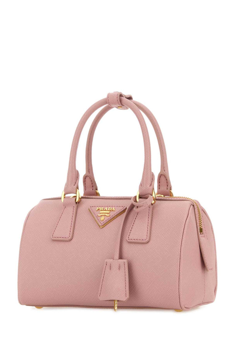 Pink Logo Mini Satchel 2