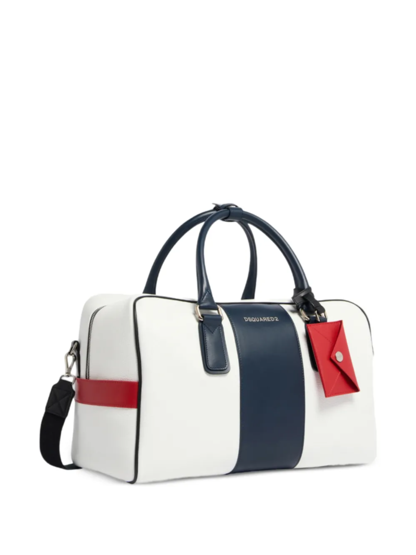 White Golfer Large Duffle Bag 5