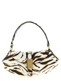 White B-Kat Large Shoulder Bag 1