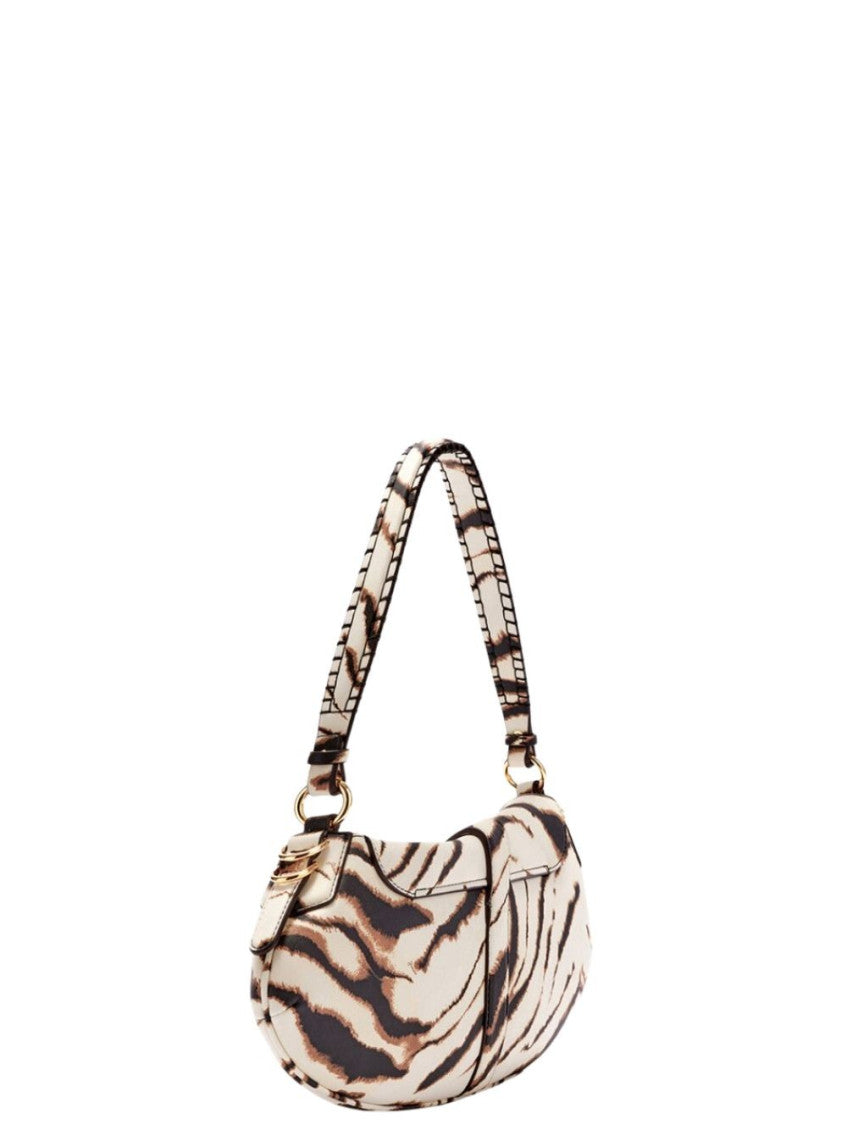 White B-Kat Large Shoulder Bag 2