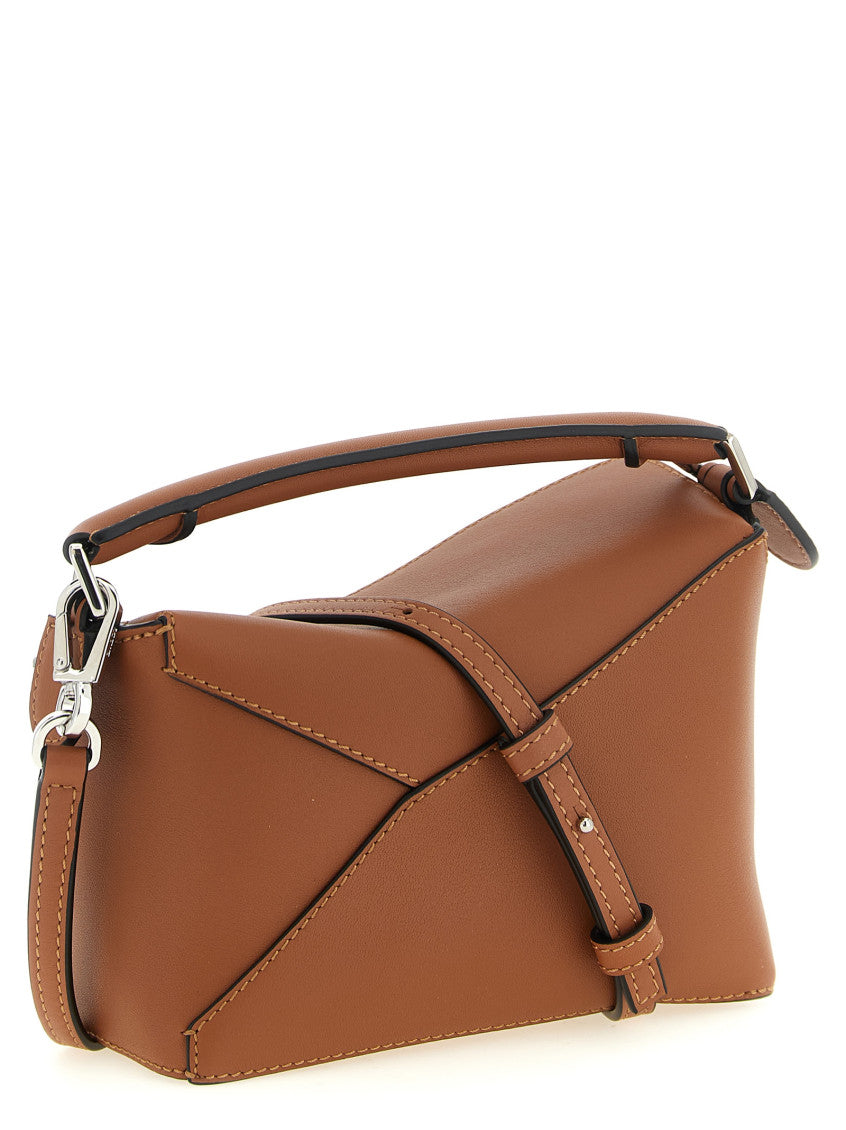 Brown Puzzle Edge Mini Crossbody Bag 2