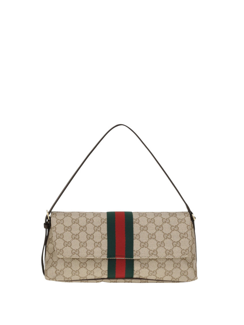 Beige Madison Medium Shoulder Bag 1