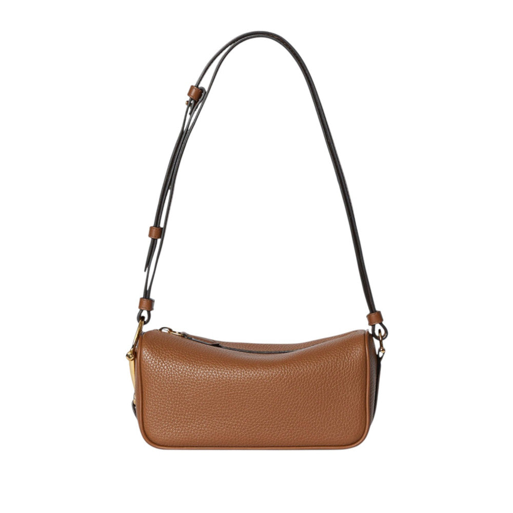 Brown Half Horsebit Mini Shoulder Bag 1