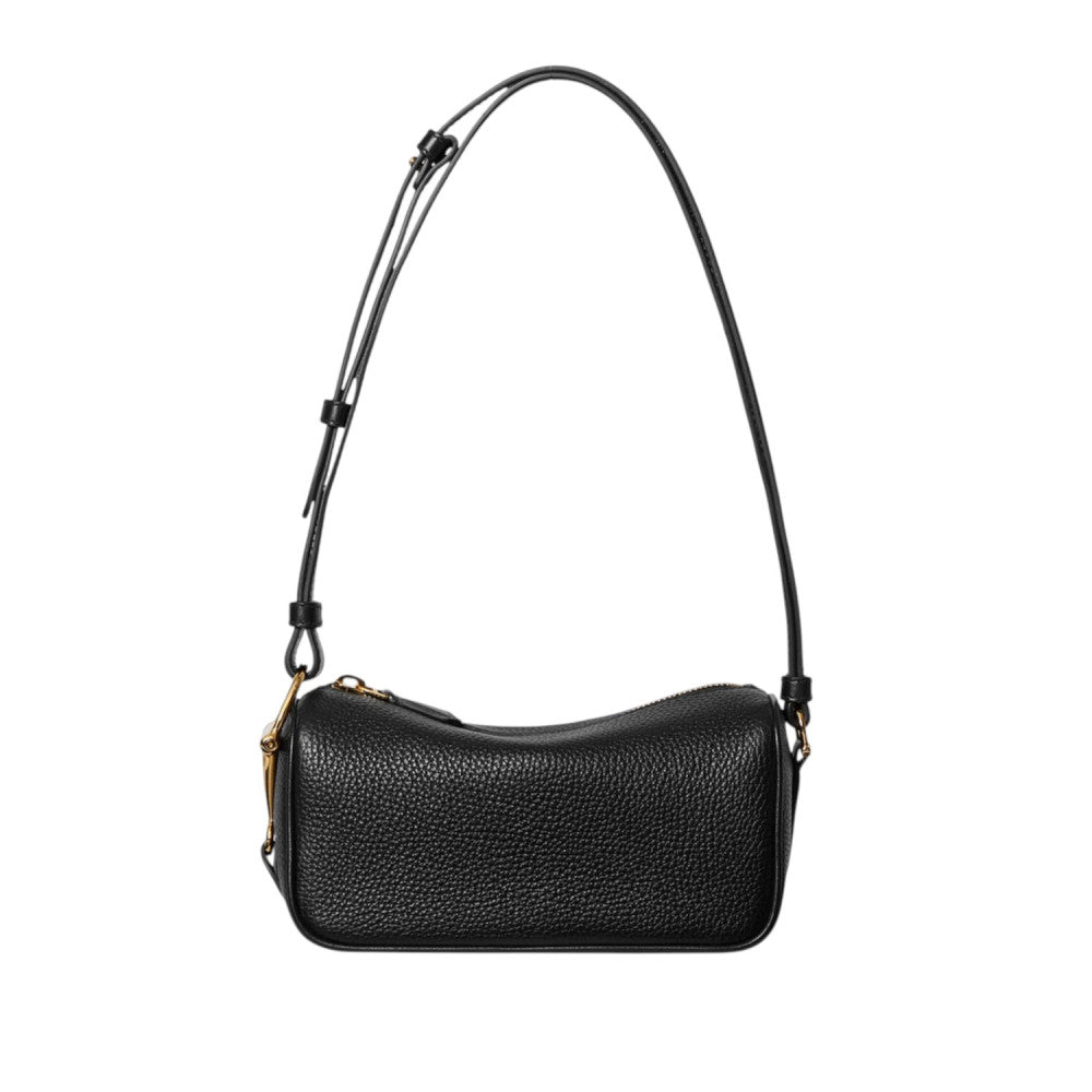 Black Half Horsebit Mini Shoulder Bag 1