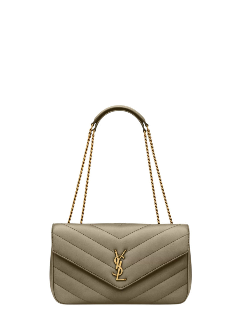 Green Loulou Medium Shoulder Bag 1