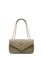 Green Loulou Medium Shoulder Bag 1
