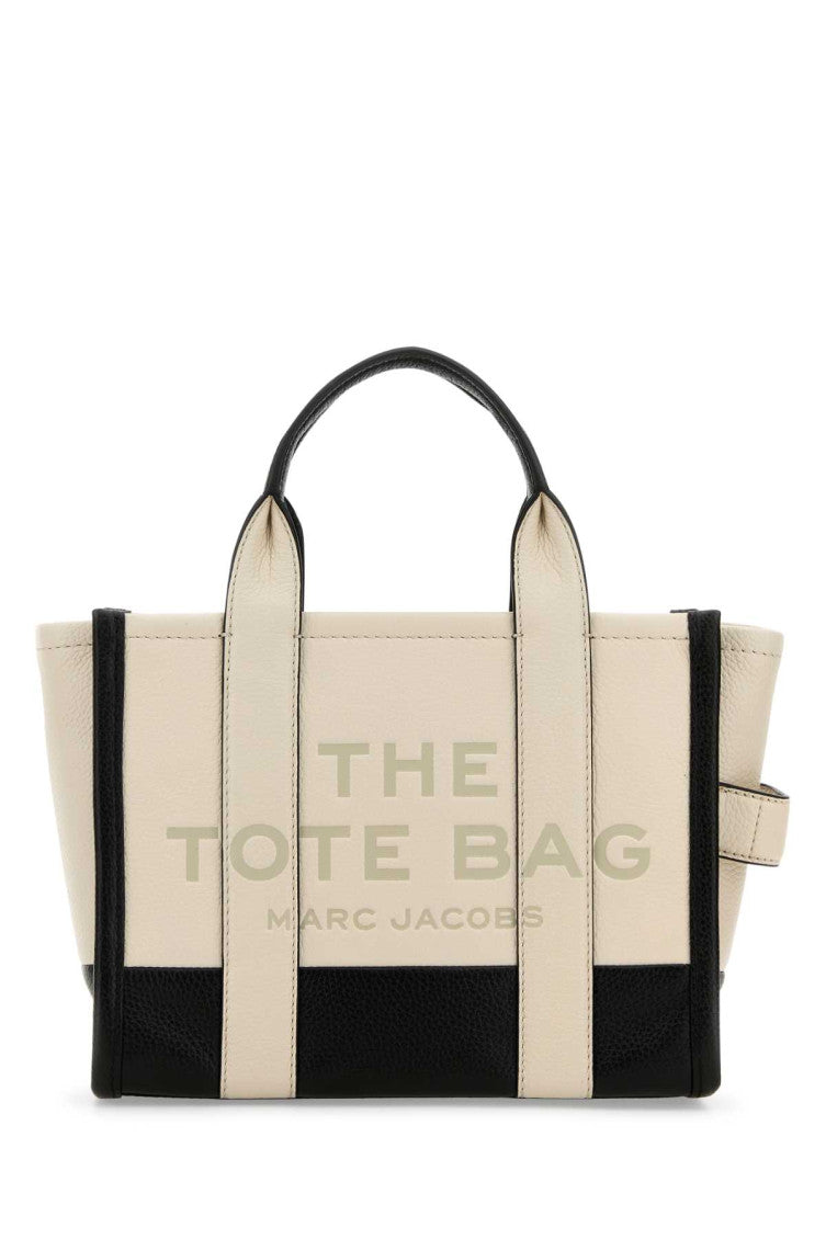 White The Colorblock Top Zip Small Tote 1
