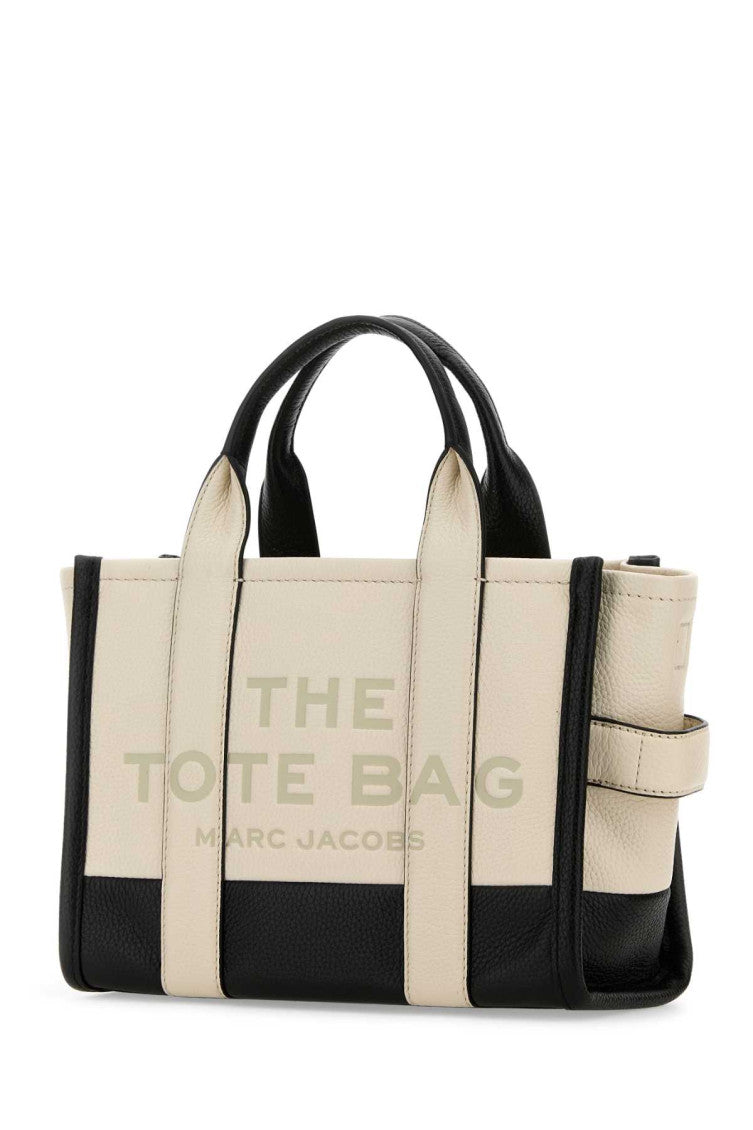 White The Colorblock Top Zip Small Tote 2