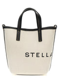 White logo-print cotton tote bag 1