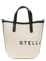 White logo-print cotton tote bag 1
