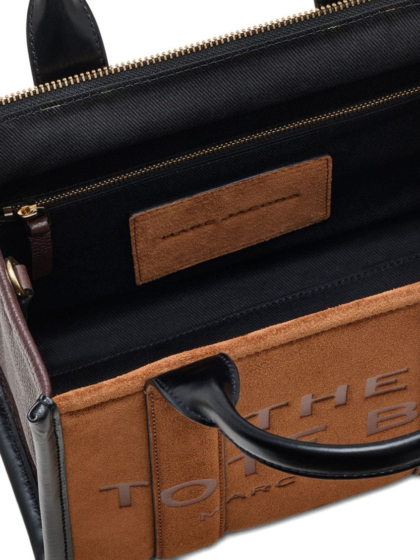 Brown Logo Small Tote 4