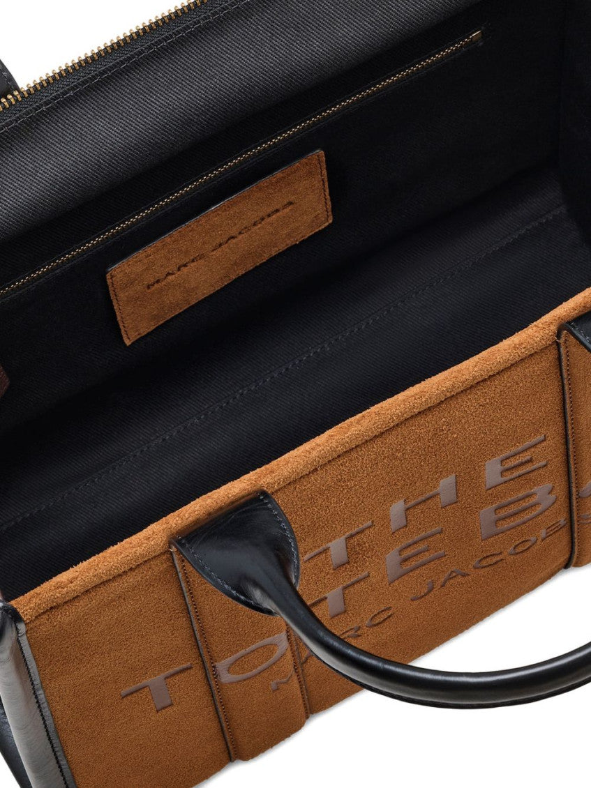 Brown Logo Medium Tote 3