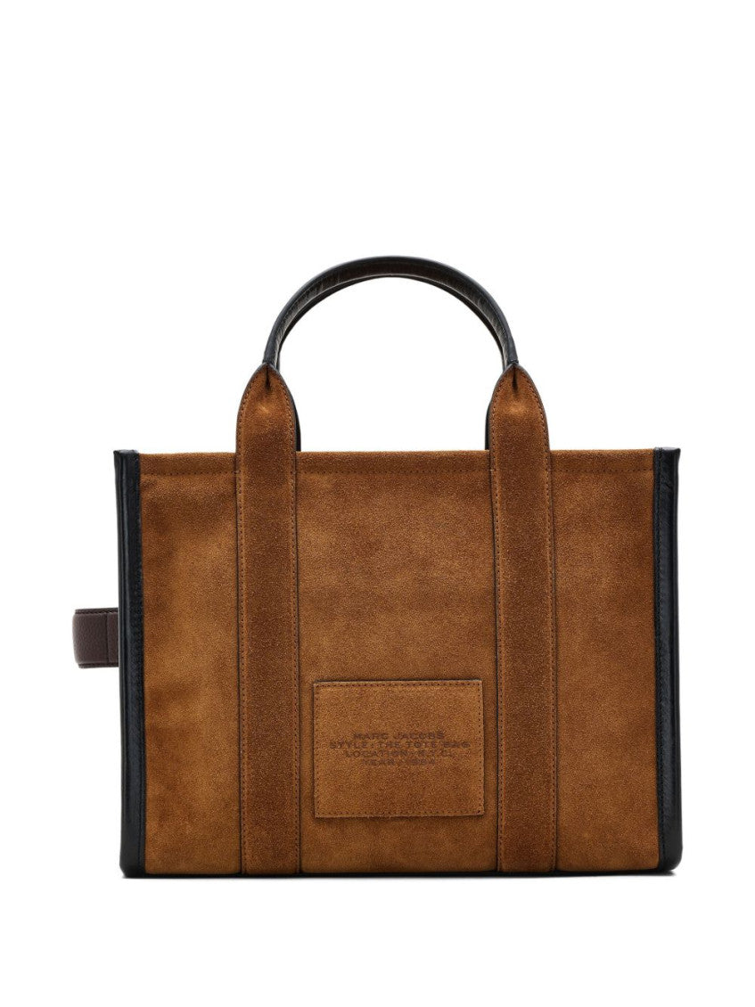 Brown Logo Medium Tote 5