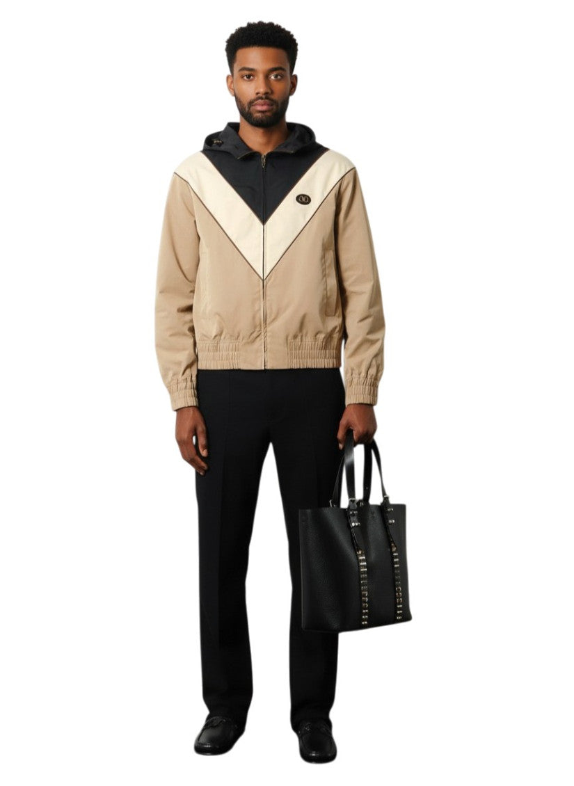 Black Rockstud medium Tote Bag 5