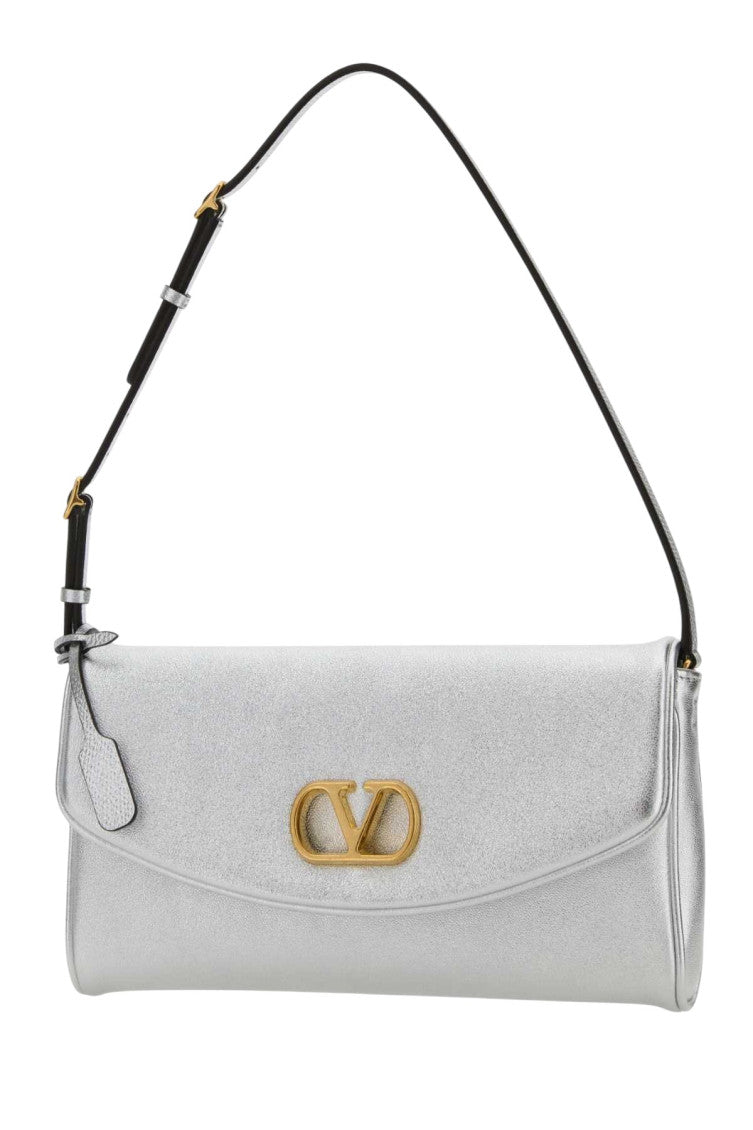 Silver Devain Small Shoulder Bag 2