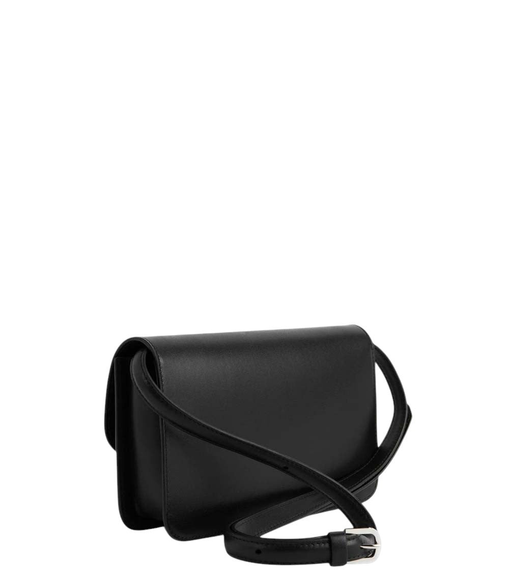 Black T-Lock Small Shoulder Bag 2