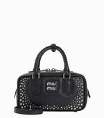 Black Logo Mini Satchel 1
