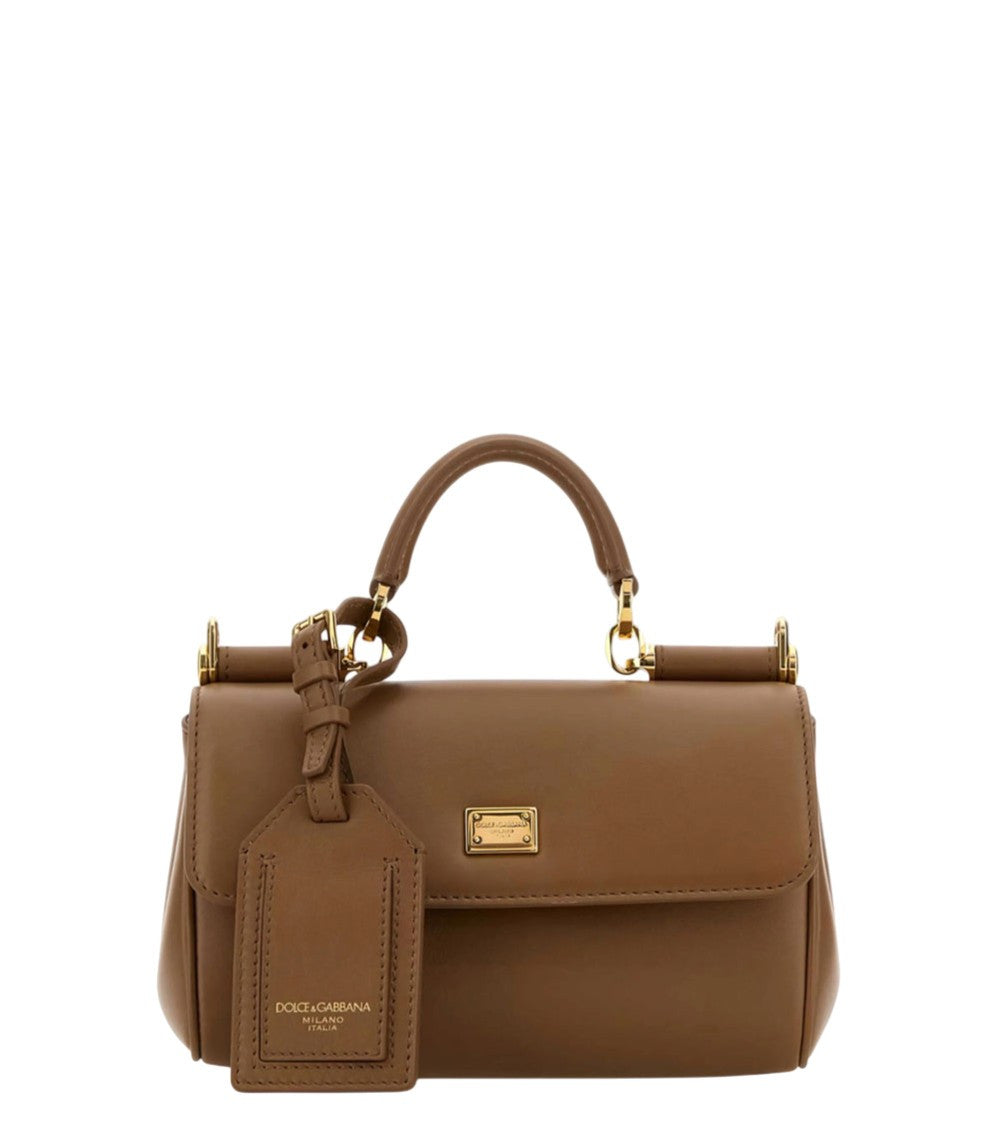 Brown Sicily Mini Satchel 1
