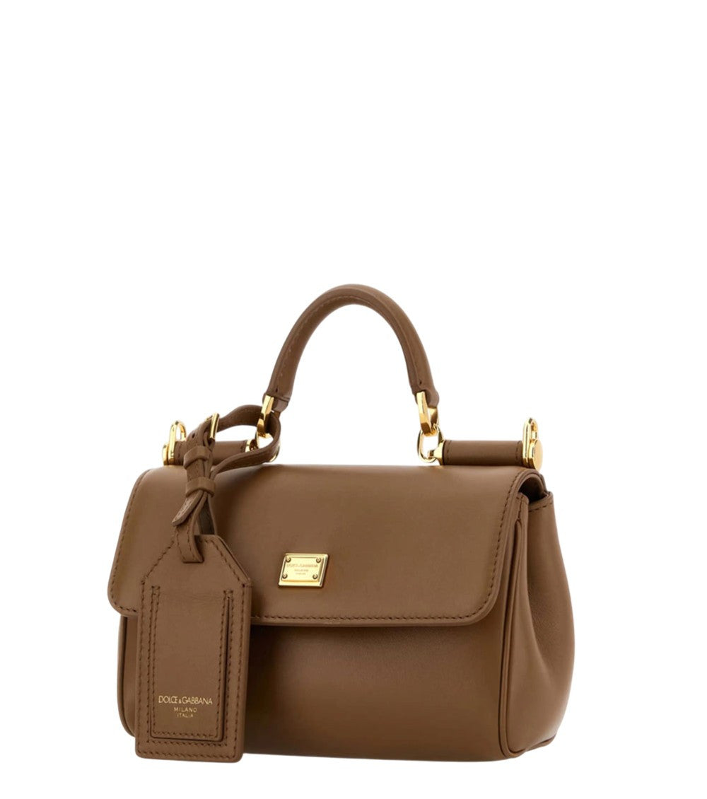 Brown Sicily Mini Satchel 2