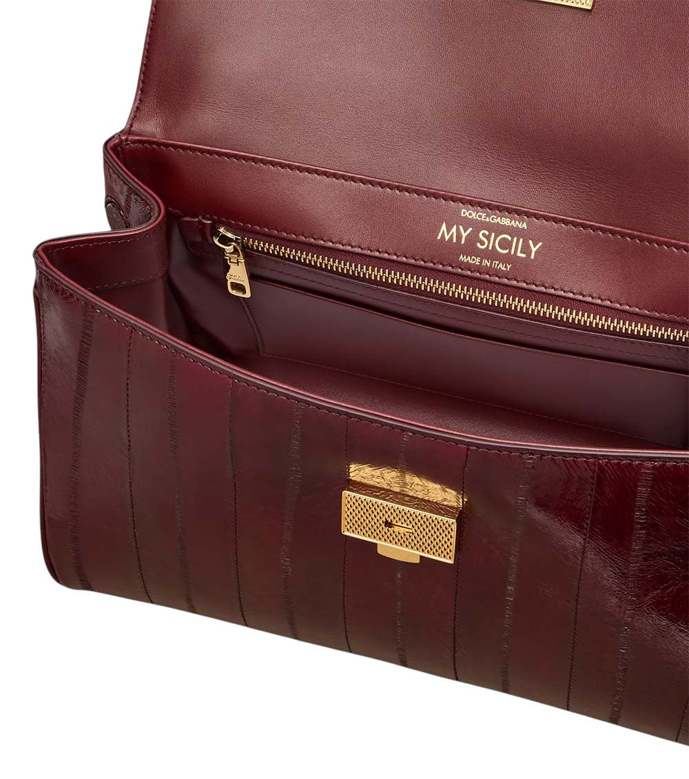 Cherry My Sicily Medium Satchel 4