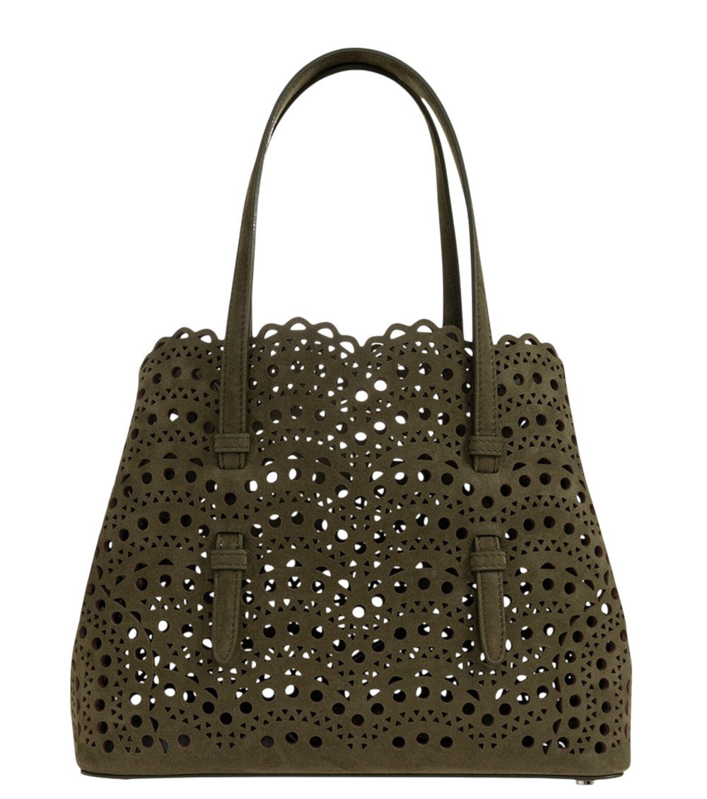 Khaki Vienne Mina 25 Small Tote 1