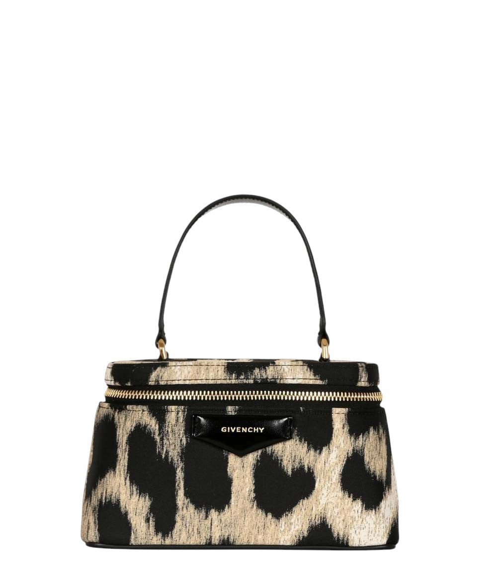 Leopard Print Antigona Mini Satchel 1