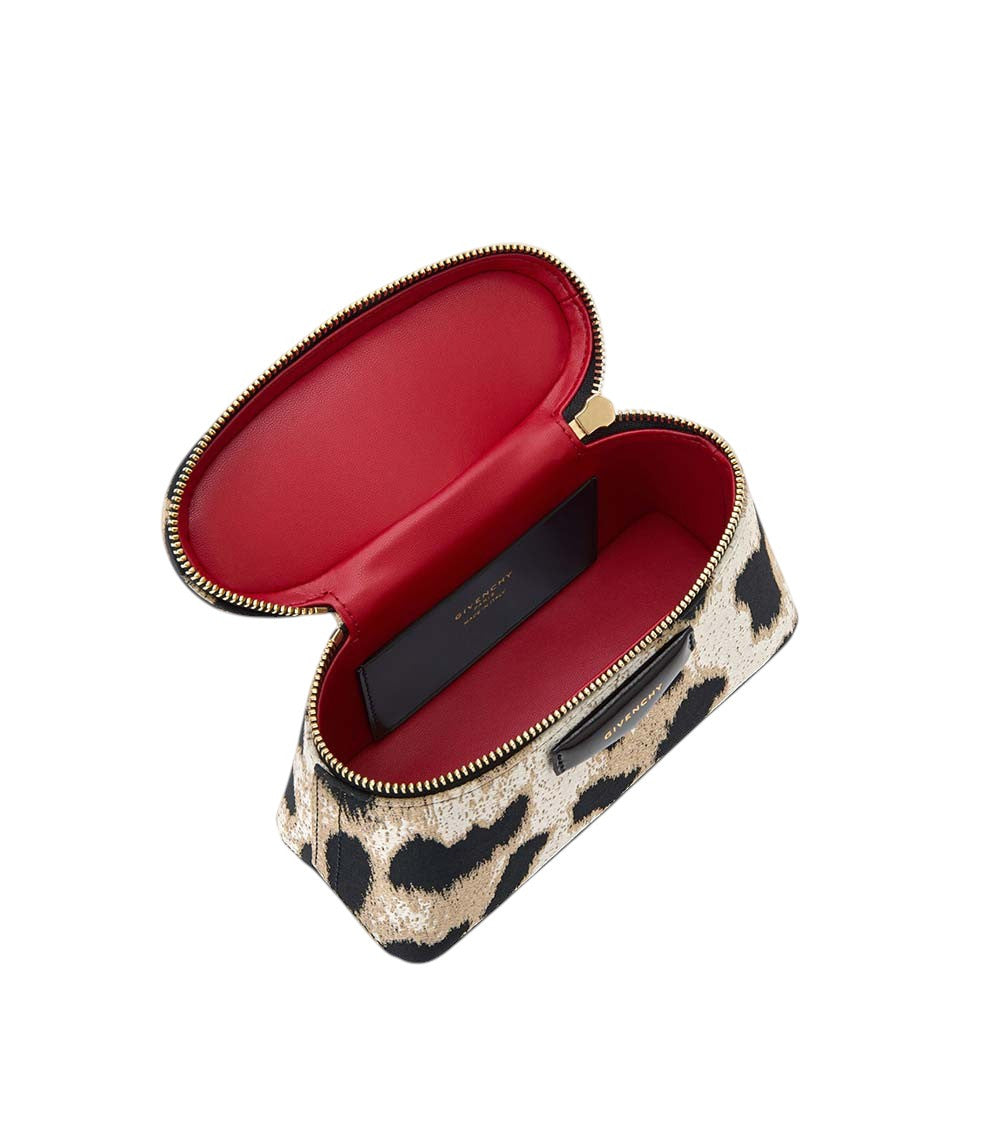 Leopard Print Antigona Mini Satchel 4