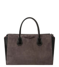 Dark Grey Antigona Medium Satchel 1