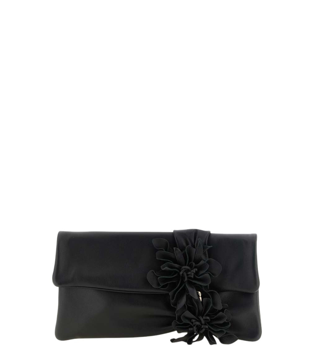 Black Zandra Clutch 1
