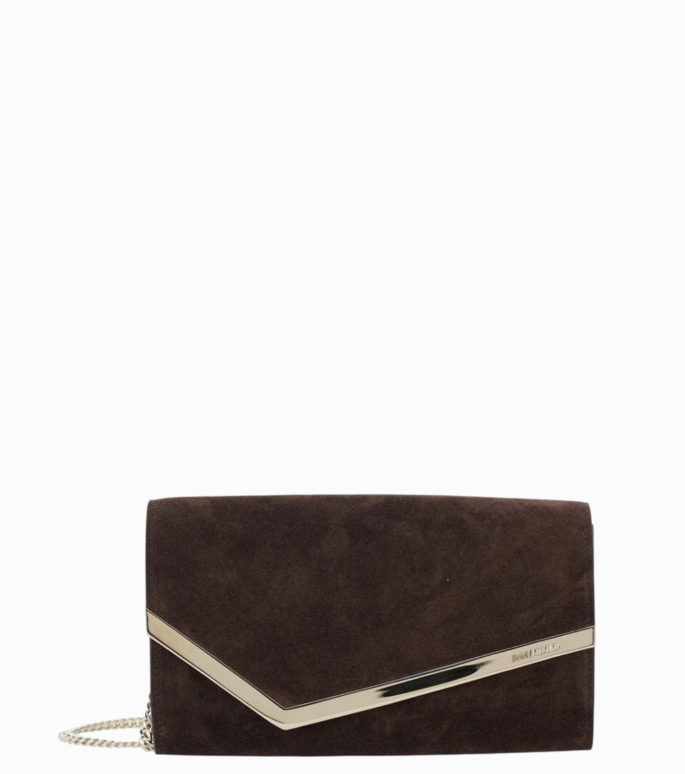 Brown Emmie Clutch 1