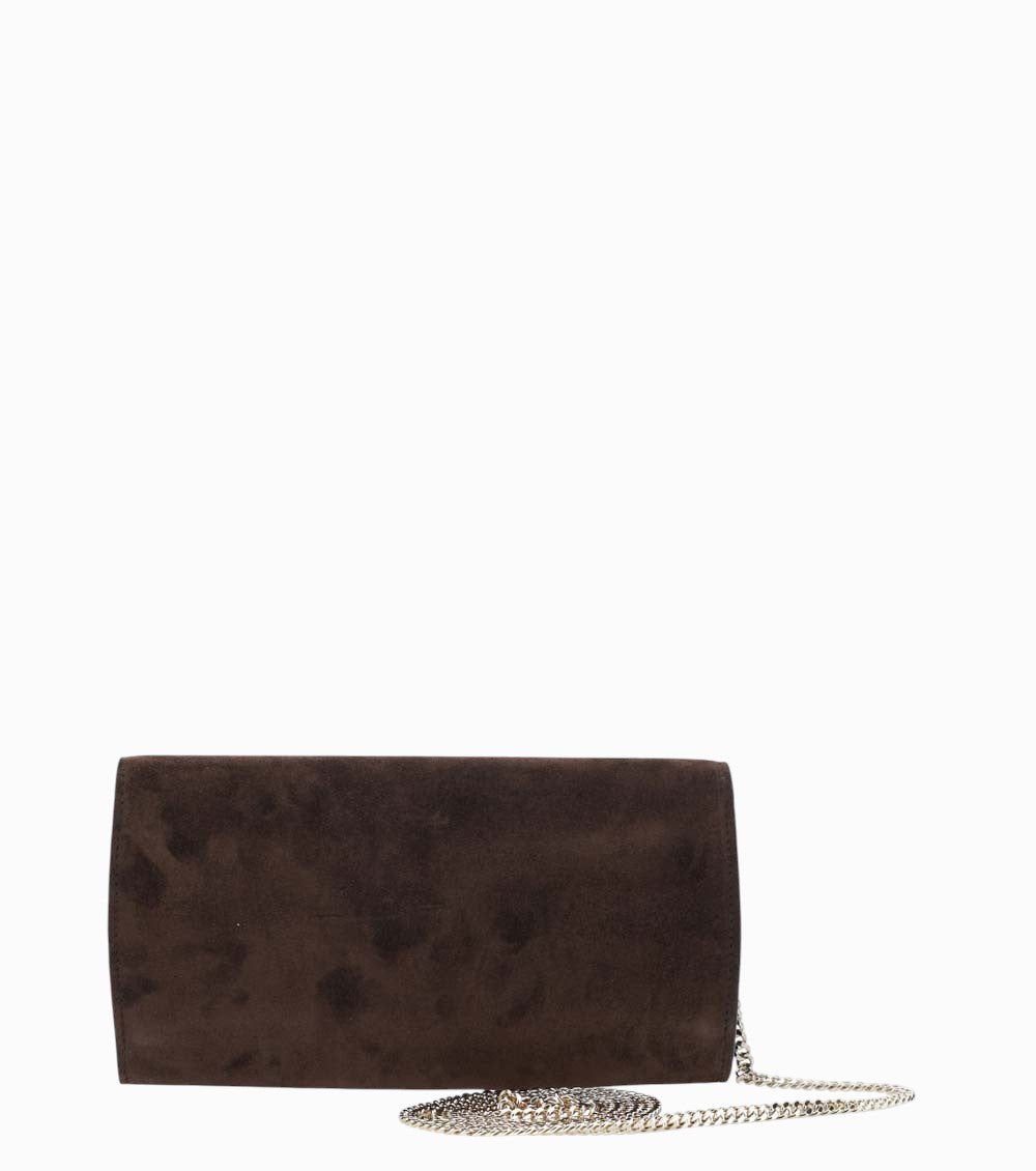 Brown Emmie Clutch 2