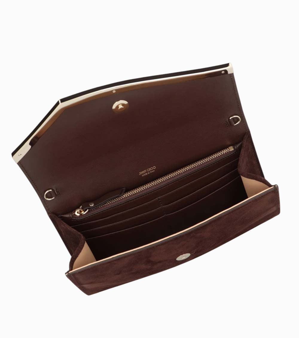 Brown Emmie Clutch 3