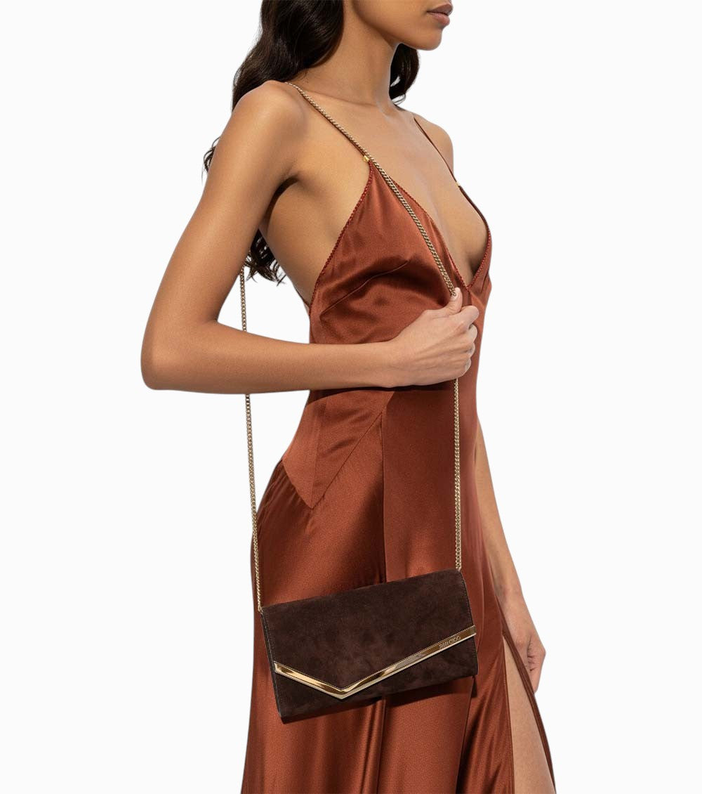 Brown Emmie Clutch 4