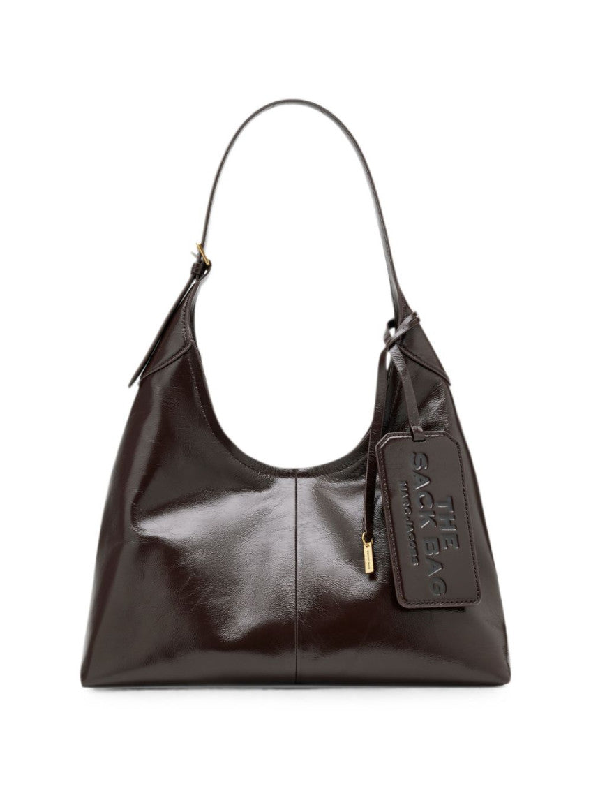 Brown Belted Sack Bag 1