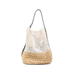 Natural Belted Large Tote 1