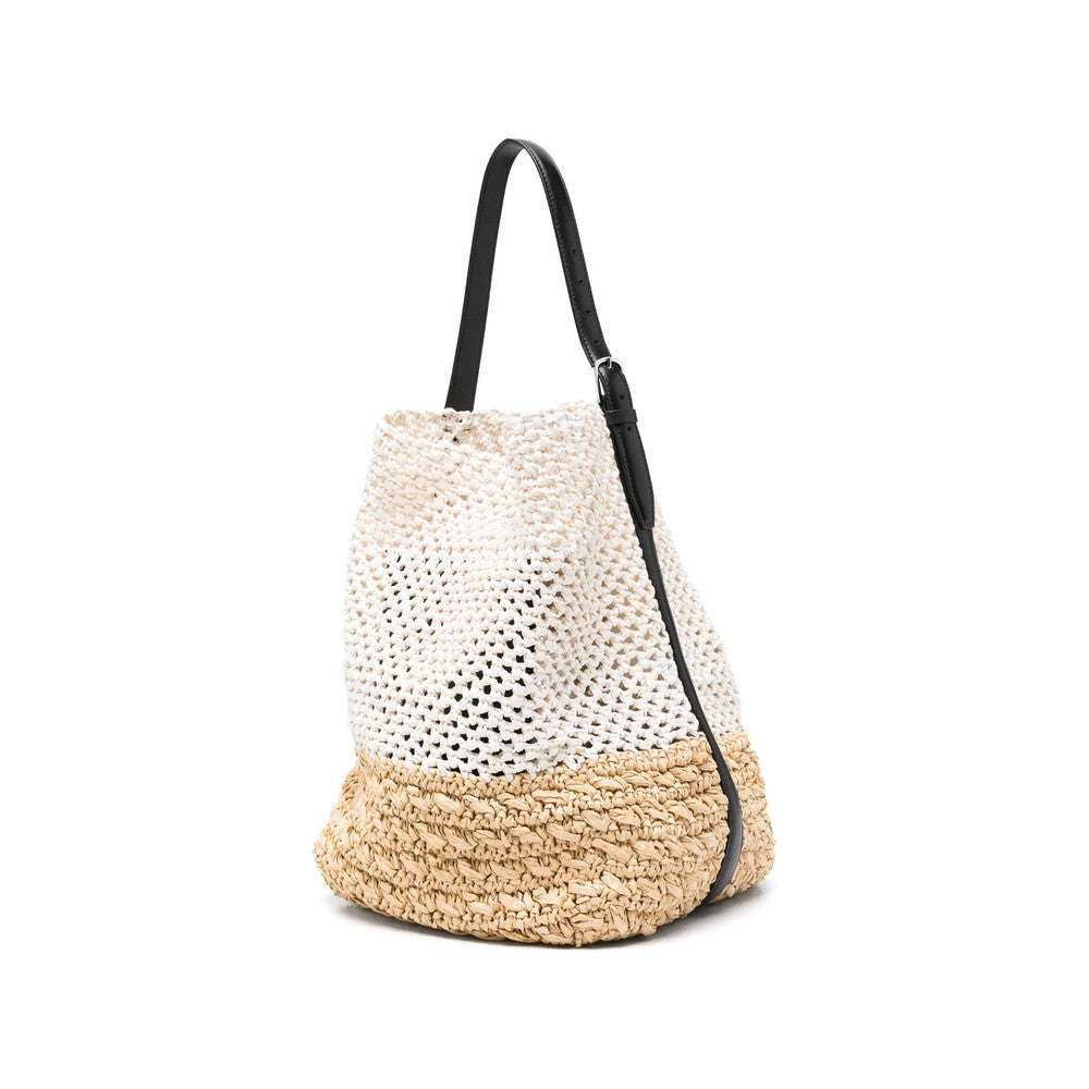 Natural Belted Large Tote 2