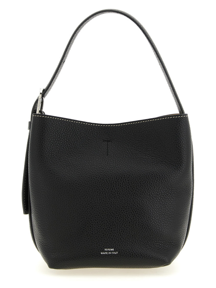 Black Belted Small Tote 1