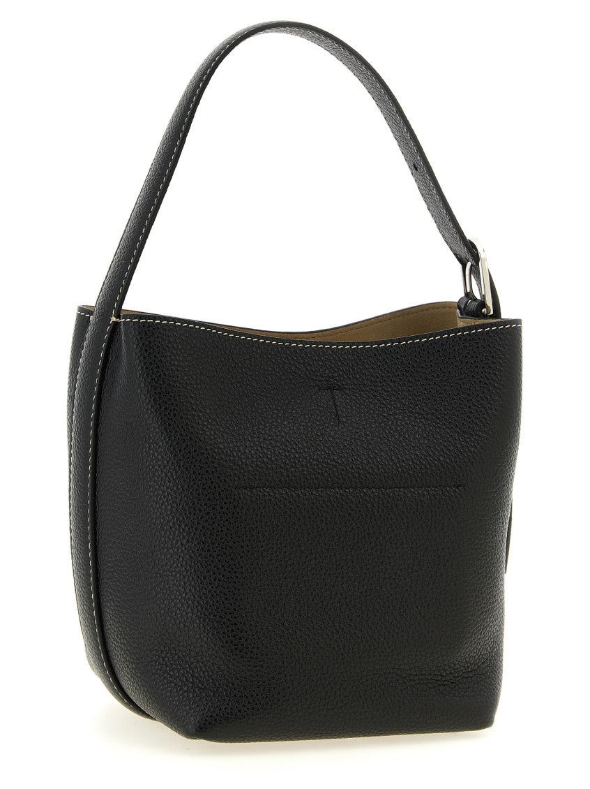 Black Belted Small Tote 2