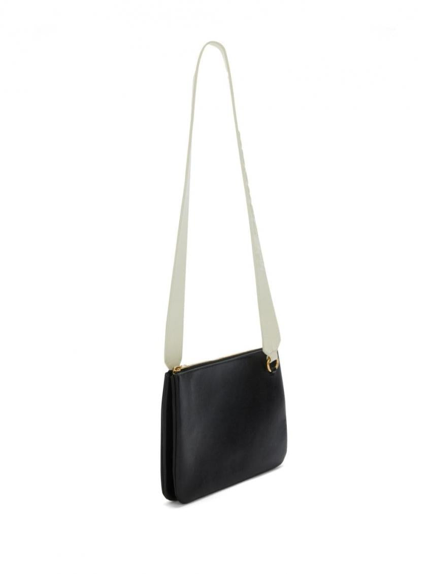 Black  Logo Crossbody Bag 2