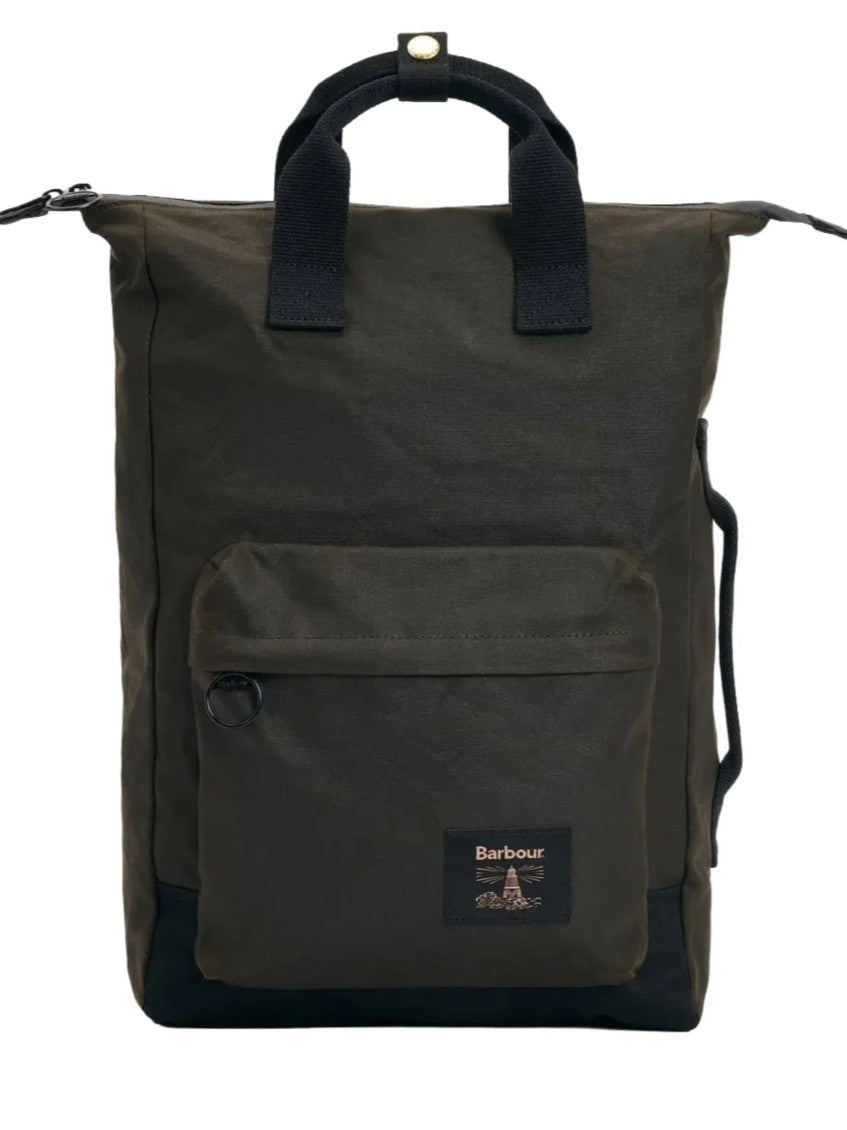 Olive Field Wax Backpack 1
