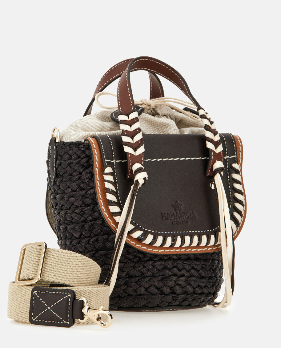 Dark Brown Habanera Bucket Bag 2