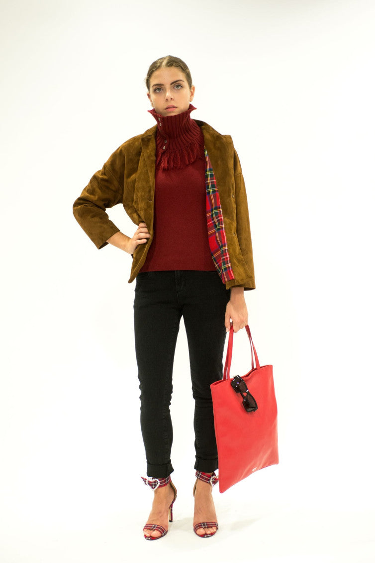 Red Logo Tote Bag 2