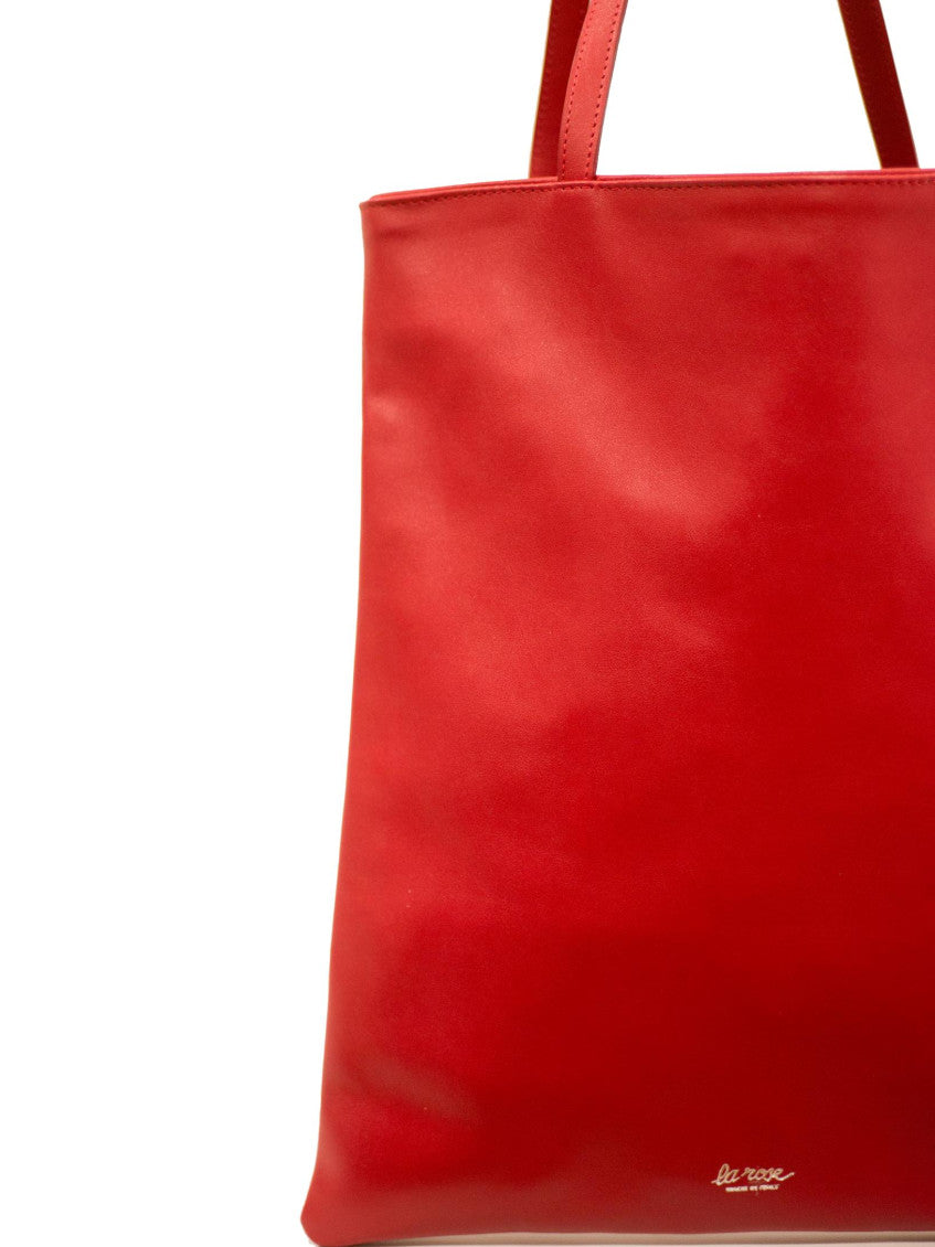 Red Logo Tote Bag 5