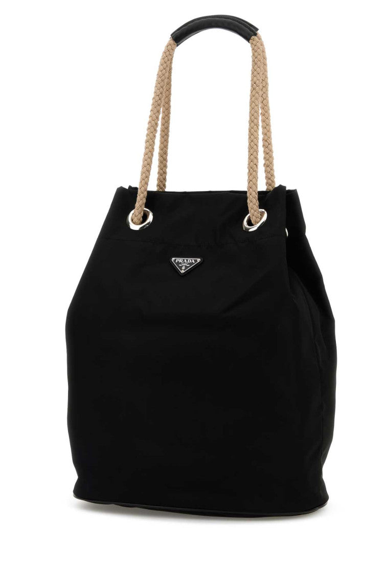 Black Logo Tote 2