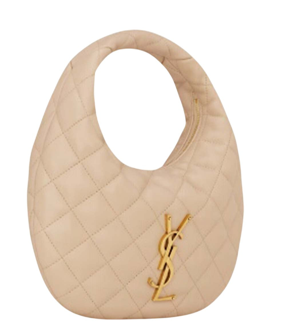 Beige Icarino Small Hobo 2