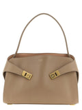 Taupe Hug Medium Shoulder Bag 1