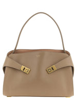 Taupe Hug Medium Shoulder Bag 1
